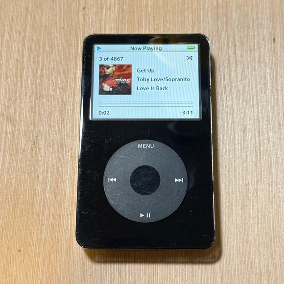 iPod Model:A1136 5thGen 80GB Blk Tested Good w/7233 Songs Good Battery Read Info - Picture 11 of 16